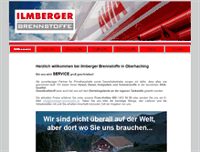 Tablet Screenshot of ilmberger-heizoel.de
